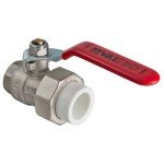 Кран латунный под полипропилен PPR 20х1/2" (шт.) Кран латунный под полипропилен PPR 20х1/2" (шт.)