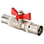 Кран шаровый под пресс 16х16 бабочка (шт.) Кран шаровый под пресс 16х16 бабочка (шт.)