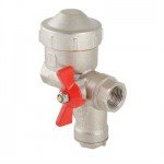 Кран шаровый со встроенным редуктором и фильтром 1/2" вв бабочка (правый) (шт.) Кран шаровый со встроенным редуктором и фильтром 1/2" вв бабочка (правый) (шт.)