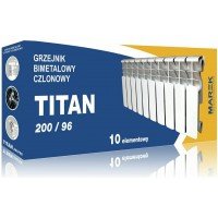 Радиатор биметалл Titan, 1 секция - Польша, 265х96х80, 0,13 литра, 145 Вт (шт.)