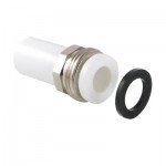 Штуцер с накидной гайкой PPR 20х3/4" нар.р. (шт.) Штуцер с накидной гайкой PPR 20х3/4" нар.р. (шт.)