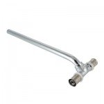 Тройник радиаторный пресс с хром. трубкой 15мм 20х15х20 (шт.) Тройник радиаторный пресс с хром. трубкой 15мм 20х15х20 (шт.)