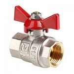 Кран шаровый 1/2" вв бабочка Valtec-Base (16шт) (шт.) Кран шаровый 1/2" вв бабочка Valtec-Base (16шт) (шт.)