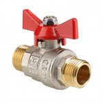 Кран шаровый 1/2" нн бабочка Valtec-Base (шт.)
