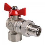 Кран шаровый 1" с полусгоном угловой Valtec-Base (4шт) (шт.)